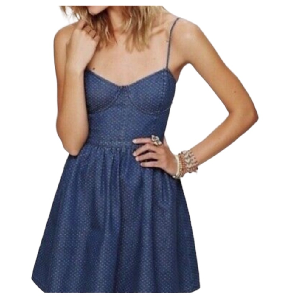 Free people Denim mini Dress